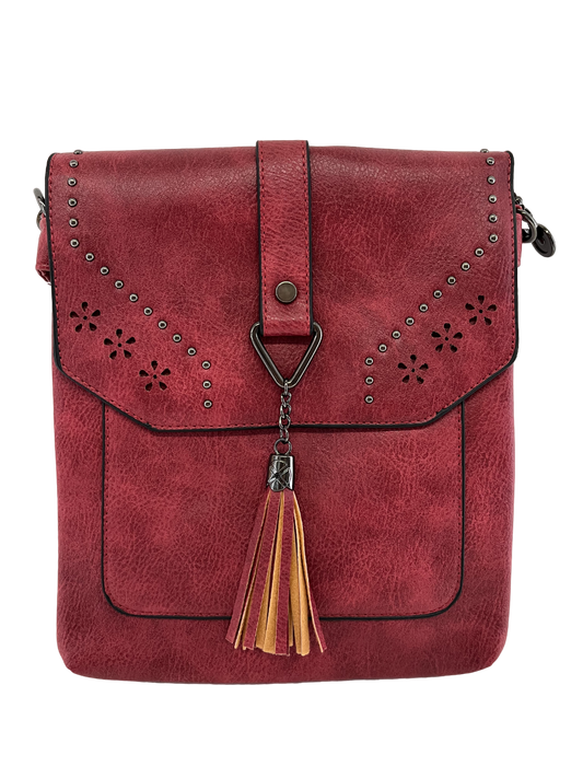 1359 GESSY HANDBAG IN RED
