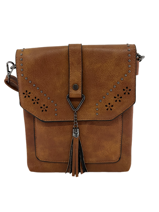 1359 GESSY HANDBAG IN EARTH YELLOW