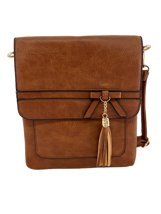 1349 GESSY HANDBAG IN EARTH YELLOW